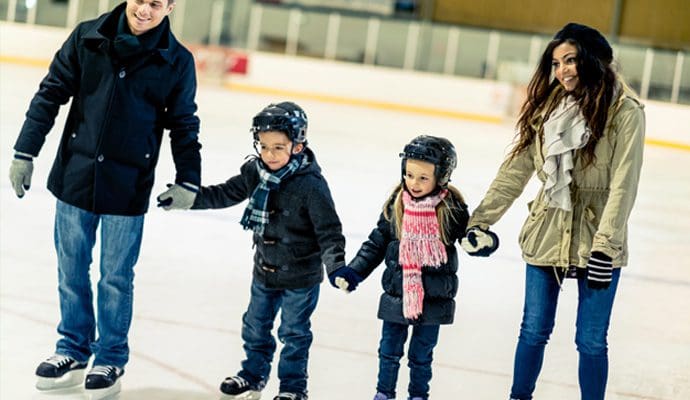 Family on Ice Scottish Ice Rinks scotland